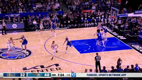 库里56分&第三节22分主导17分逆转 班凯罗41+6 勇士力克魔术