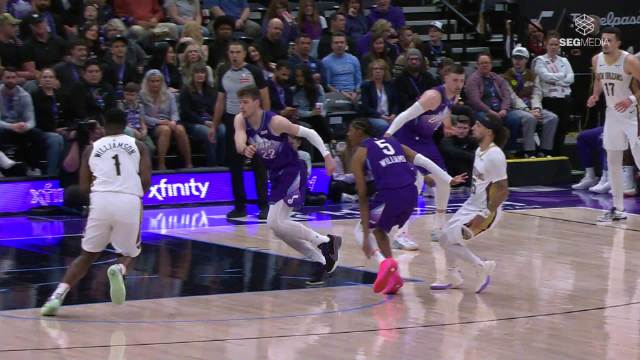 锡安24+6+9 奥利尼克26+9 乔治28分 鹈鹕3人20+三杀爵士