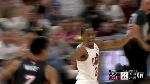 米切尔30+6+6 希罗33+6 小米切尔末节14分 骑士胜热火2-0领先