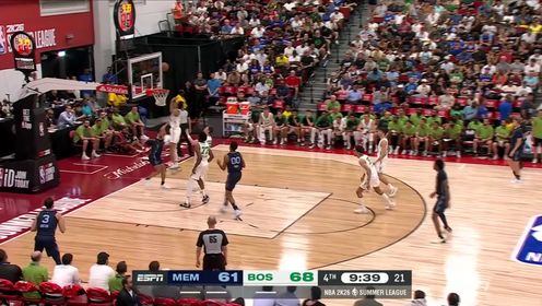 夏联-洛夫顿8中1 斯潘塞15分 凯尔特人击退灰熊