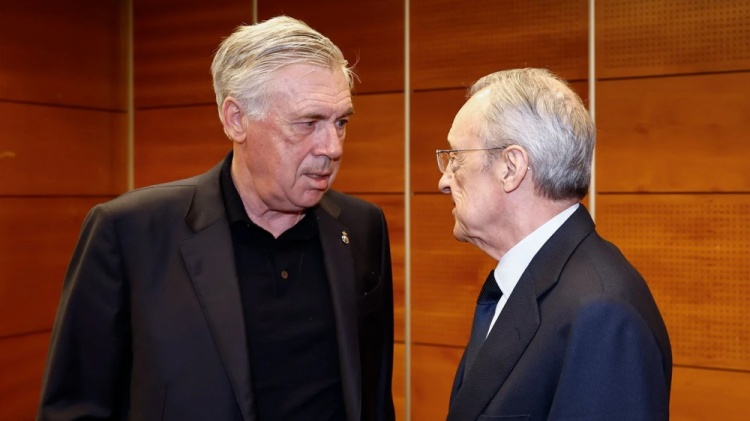 西媒：皇马更衣室已不相信安切洛蒂，弗洛伦蒂诺也获悉这一点