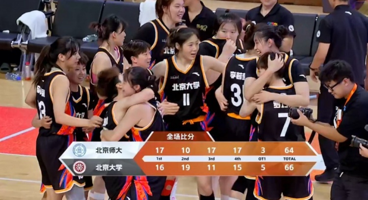 CUBAL-王家绘20+6 张梓涵18+12 北大加时力克北师大杀入决赛
