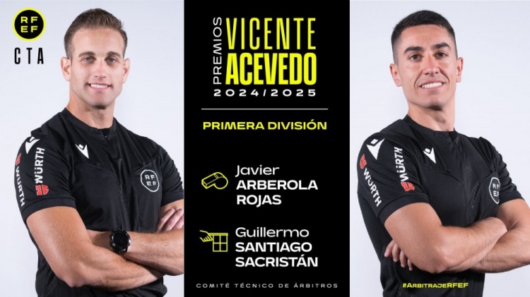 励志！罗哈斯当选2024-25赛季西甲最佳裁判，此前曾遭遇病痛折磨