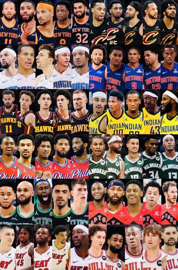 诸强争霸你看好哪一支？美媒晒下赛季东部各队预估首发