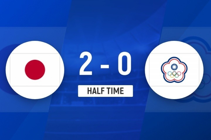 半场-日本女足2-0中国台北女足 矢形海优、泷川结女破门