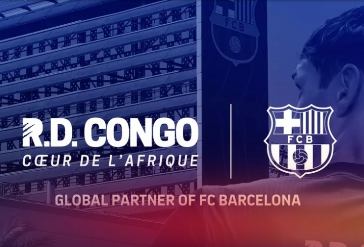 价值4400万欧元！巴萨官方：与刚果民主共和国政府达成赞助协议