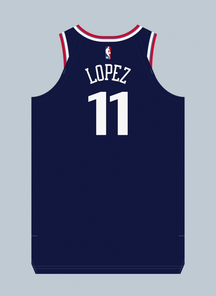 球衣名记：快船新援大洛佩斯将在新赛季继续穿11号球衣！