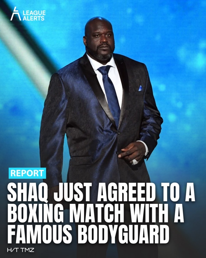 插队引发的纠纷！奥尼尔将与威尔-史密斯前保镖进行一场拳击赛