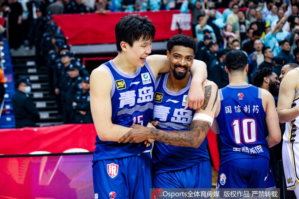 杨瀚森10分11板4帽！媒体人：郭士强的两位助教观战广厦青岛G3